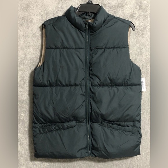 Old Navy Other - Old Navy Tan Puffer Vest